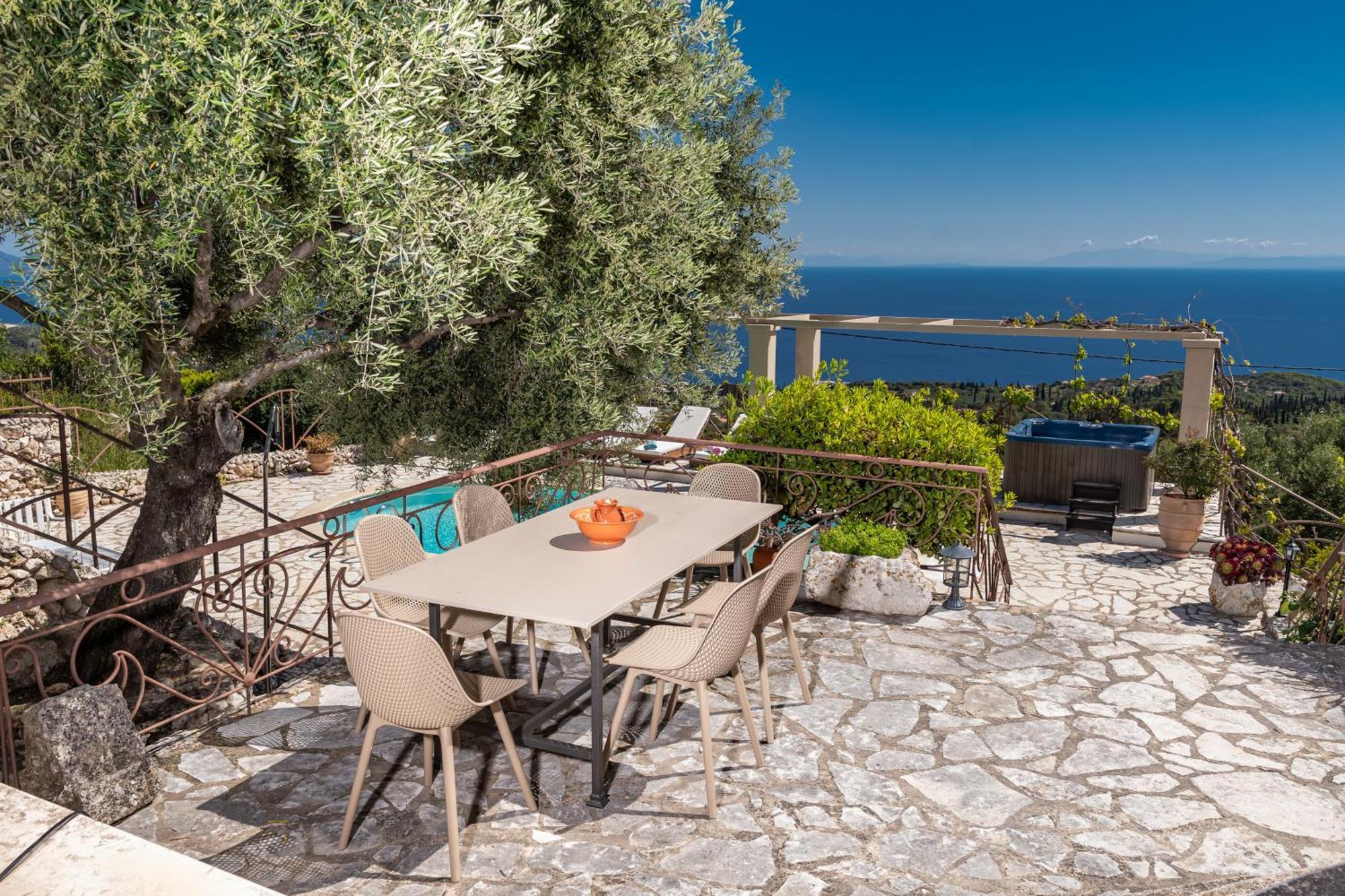 Armos Stone Villa - Private Pool & Sea Views, By Zantewize Skinária Buitenkant foto