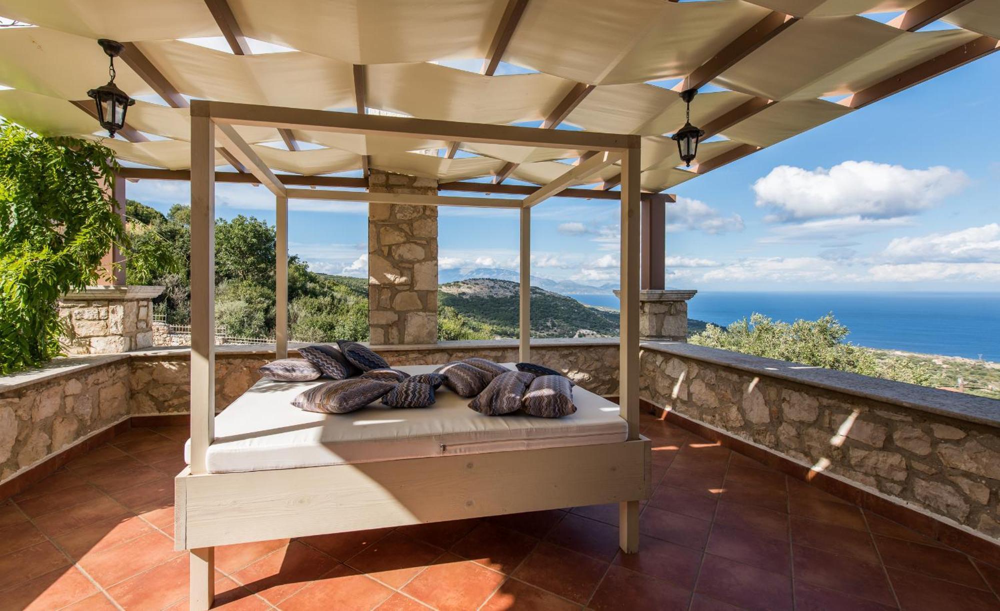 Armos Stone Villa - Private Pool & Sea Views, By Zantewize Skinária Buitenkant foto